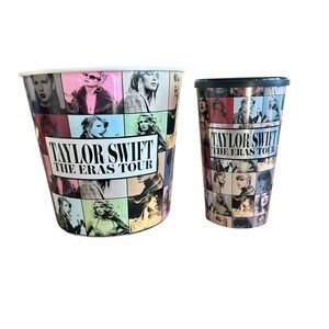 Taylor Swift The Eras Tour Collectable Popcorn Bucket and Cup